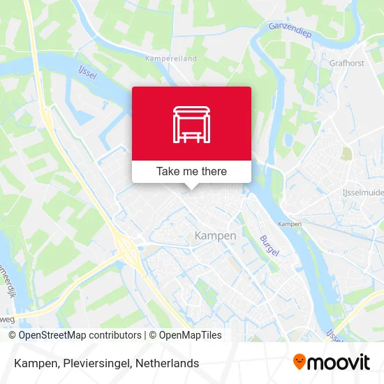 Kampen, Pleviersingel map