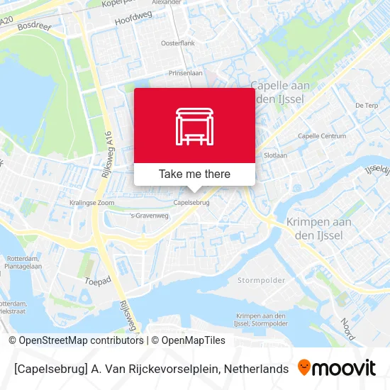 [Capelsebrug] A. Van Rijckevorselplein map