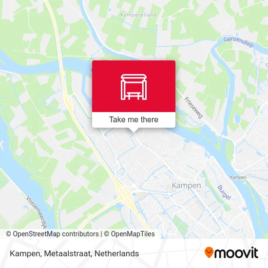 Kampen, Metaalstraat map