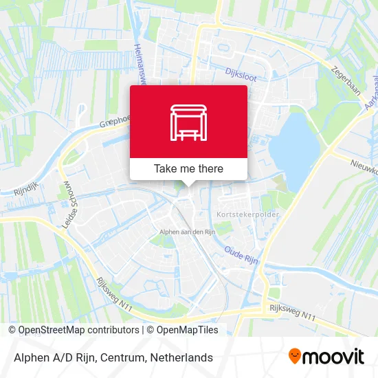 Alphen A/D Rijn, Centrum map