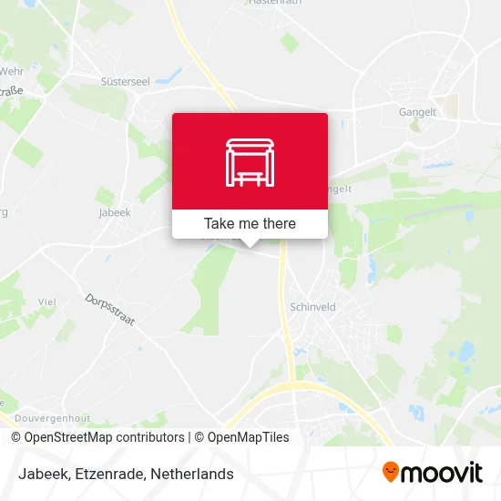 Jabeek, Etzenrade Karte