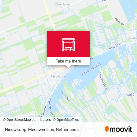 Nieuwkoop, Meeuwenlaan map