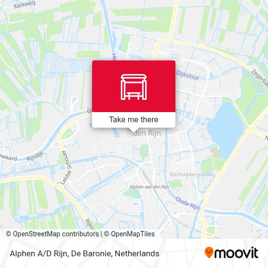 Alphen A/D Rijn, De Baronie map