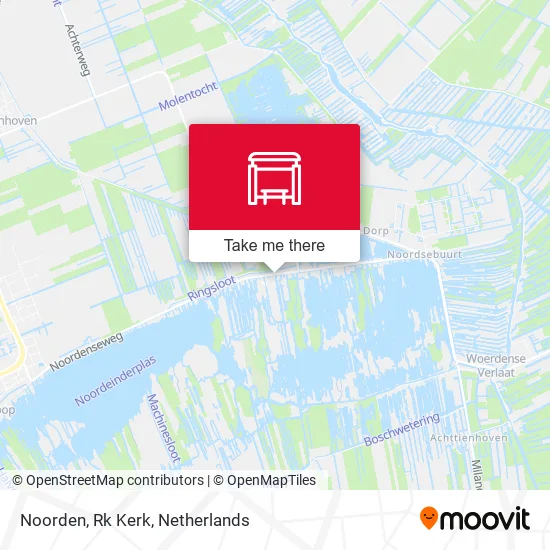 Noorden, Rk Kerk map