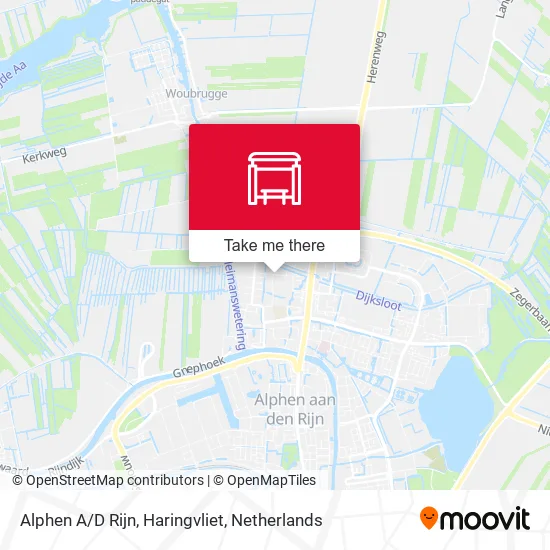 Alphen A/D Rijn, Haringvliet map