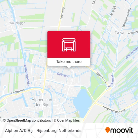 Alphen A/D Rijn, Rijsenburg map