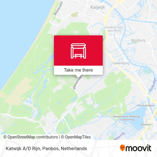 Katwijk A/D Rijn, Panbos map