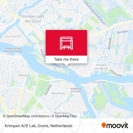 Krimpen A/D Lek, Ooms map