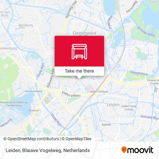 Leiden, Blauwe Vogelweg map
