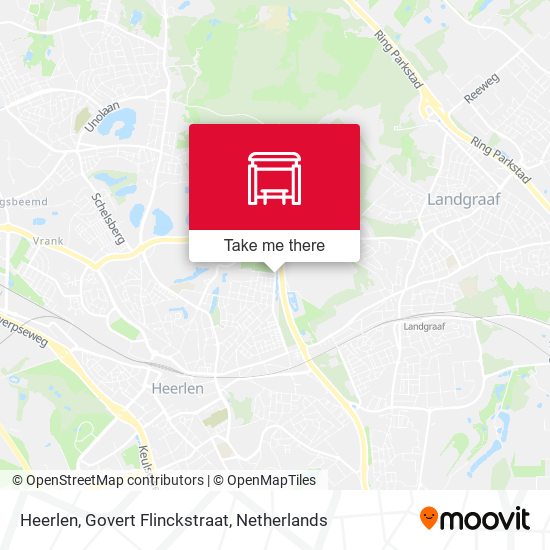 Heerlen, Govert Flinckstraat map