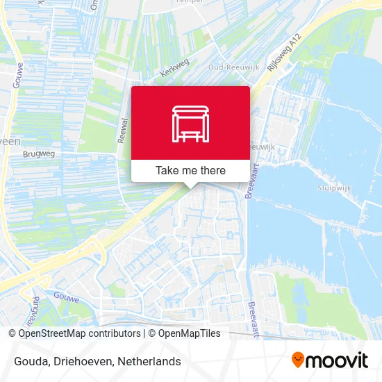 Gouda, Driehoeven map