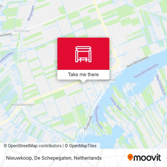 Nieuwkoop, De Schepegaten map