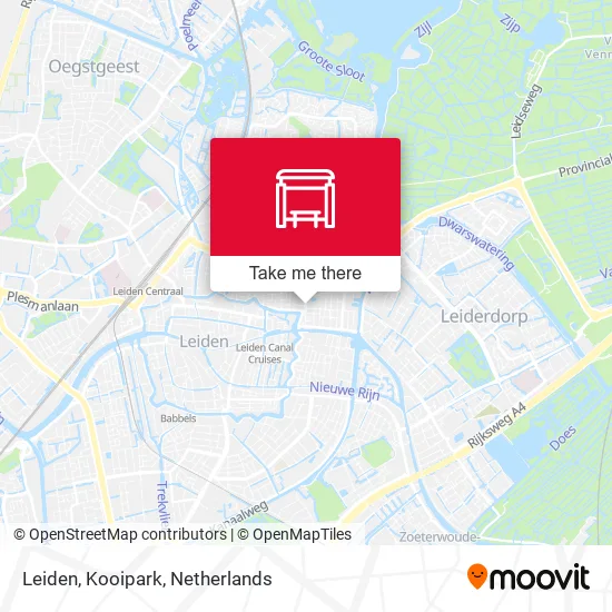Leiden, Kooipark map