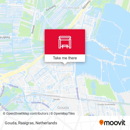 Gouda, Raaigras map