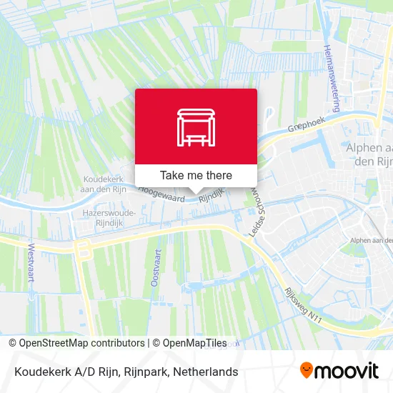 Koudekerk A/D Rijn, Rijnpark map