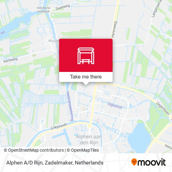 Alphen A/D Rijn, Zadelmaker Karte