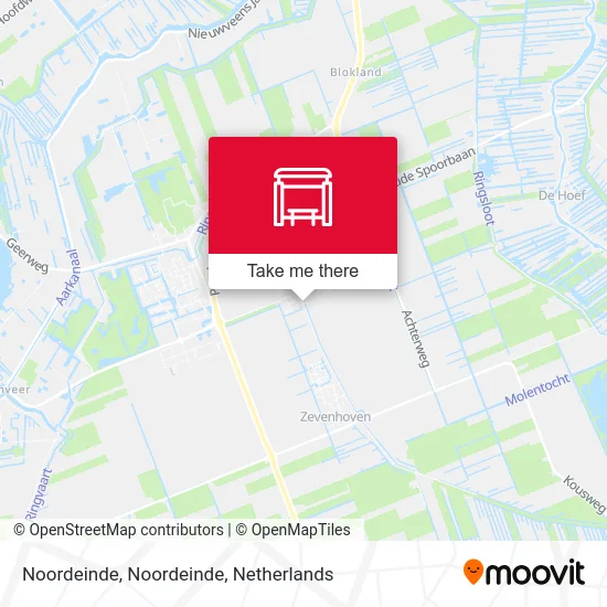 Noordeinde, Noordeinde map