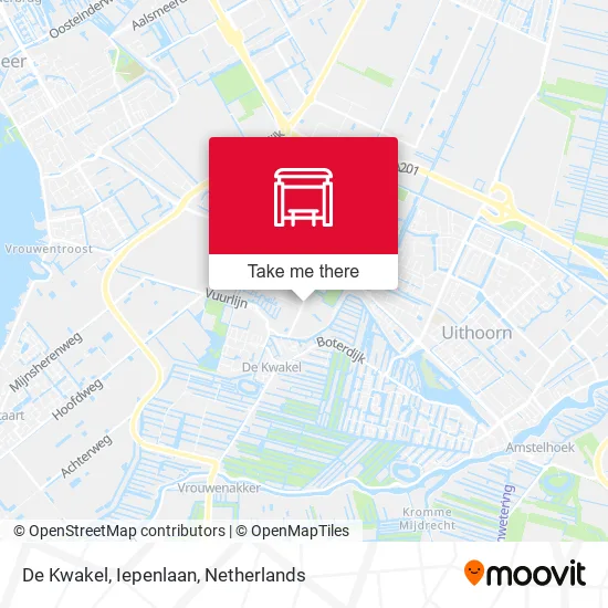 De Kwakel, Iepenlaan map