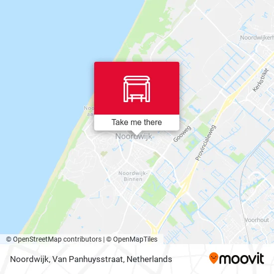 Noordwijk, Van Panhuysstraat map