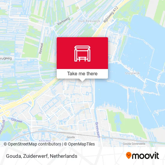 Gouda, Zuiderwerf map