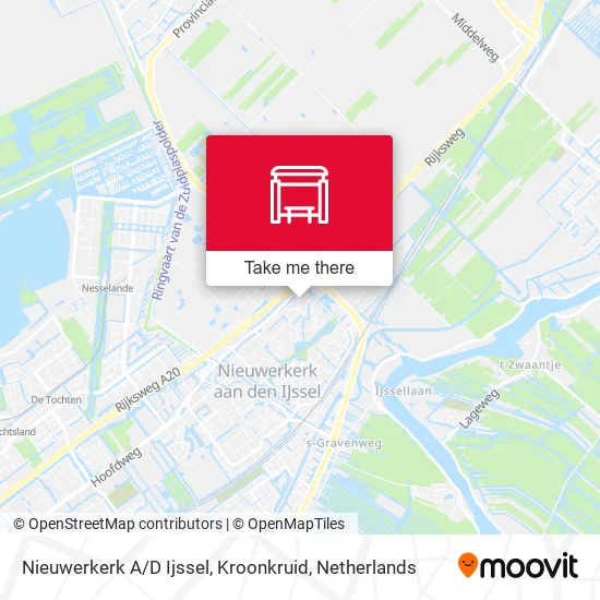Nieuwerkerk A / D Ijssel, Kroonkruid map