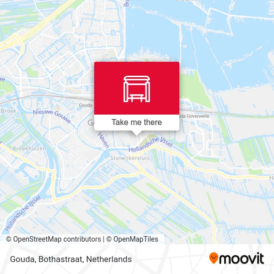 Gouda, Bothastraat Karte