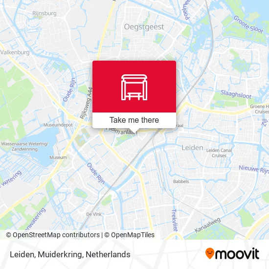 Leiden, Muiderkring map