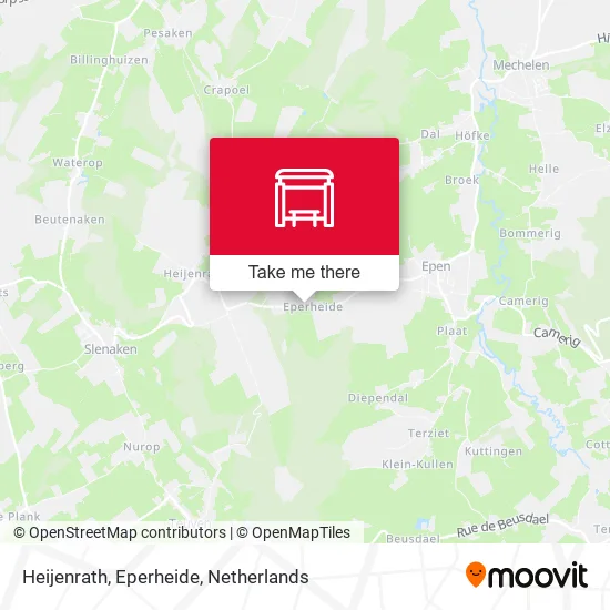 Heijenrath, Eperheide map