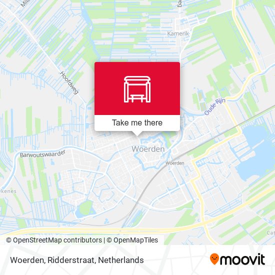 Woerden, Ridderstraat map