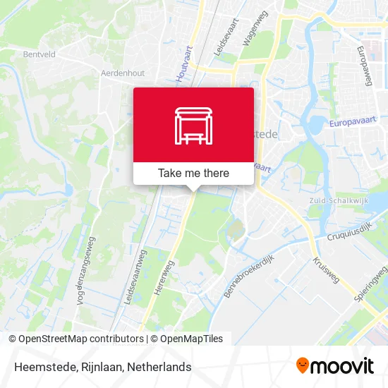 Heemstede, Rijnlaan map