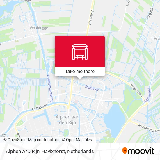Alphen A/D Rijn, Havixhorst map