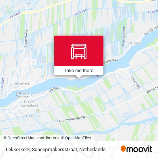 Lekkerkerk, Scheepmakersstraat map
