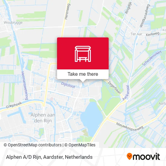 Alphen A/D Rijn, Aardster map
