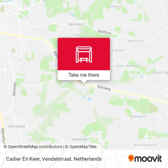 Cadier En Keer, Vendelstraat map