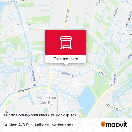 Alphen A/D Rijn, Aalhorst map