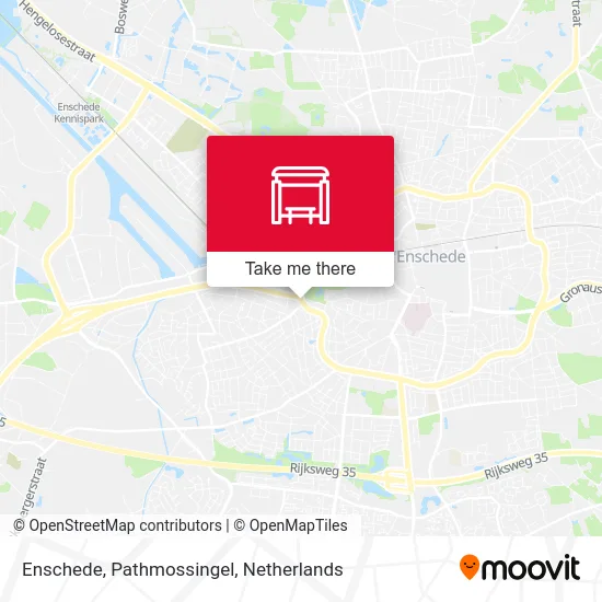 Enschede, Pathmossingel Karte