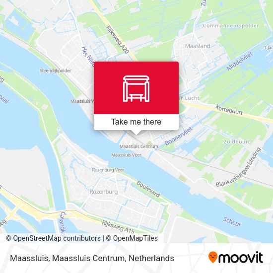 Maassluis, Maassluis Centrum map