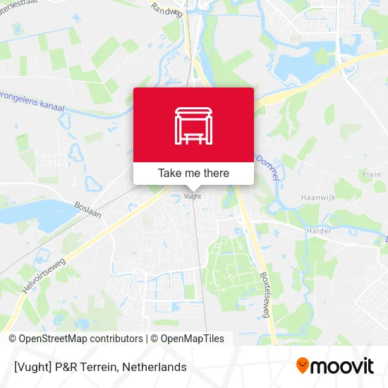 [Vught] P&R Terrein map