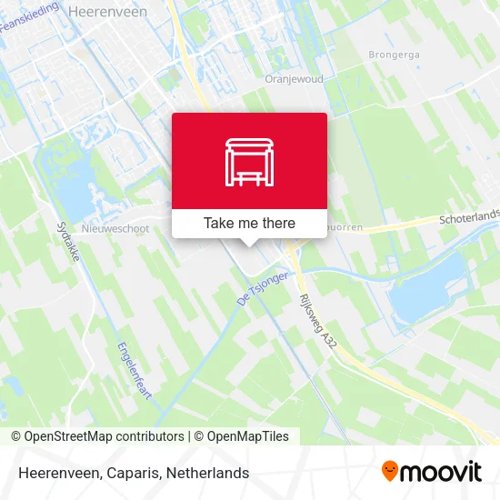 Heerenveen, Caparis map
