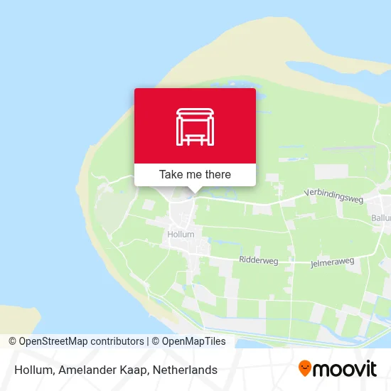 Hollum, Amelander Kaap map