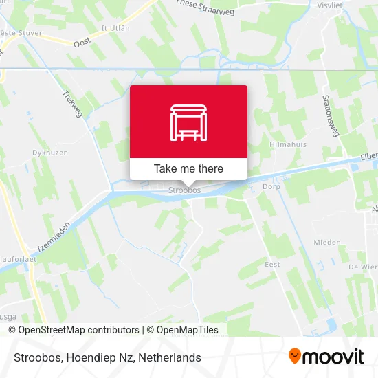 Stroobos, Hoendiep Nz map
