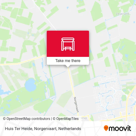 Huis Ter Heide, Norgervaart map