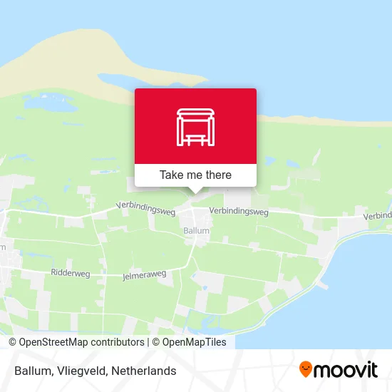 Ballum, Vliegveld map