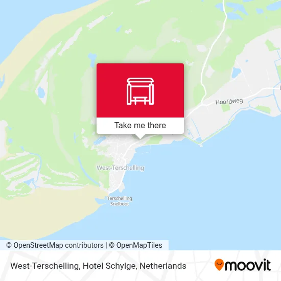 West-Terschelling, Hotel Schylge Karte