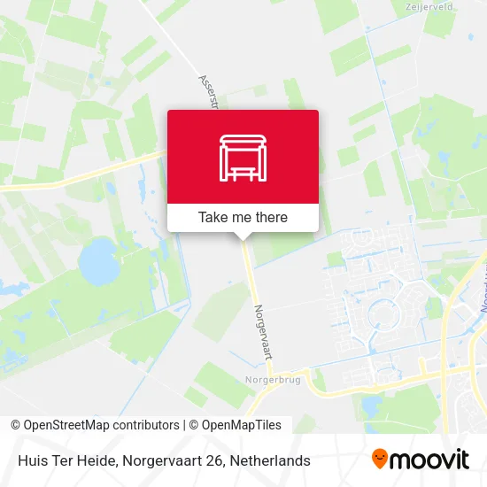 Huis Ter Heide, Norgervaart 26 map