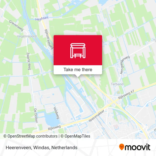 Heerenveen, Windas map