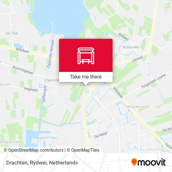 Drachten, Rydwei Karte