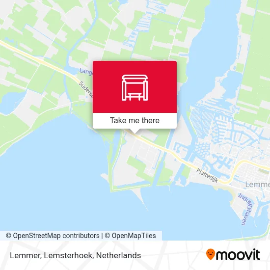Lemmer, Lemsterhoek map