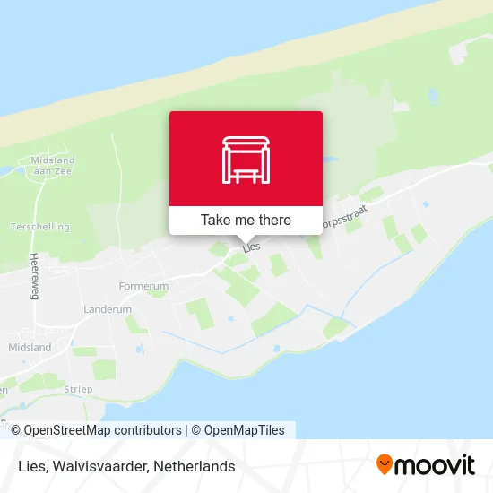 Lies, Walvisvaarder Karte