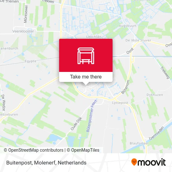 Buitenpost, Molenerf Karte